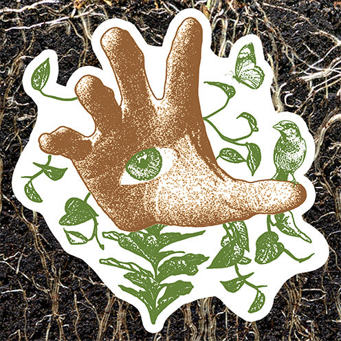 Green Thumb Sticker